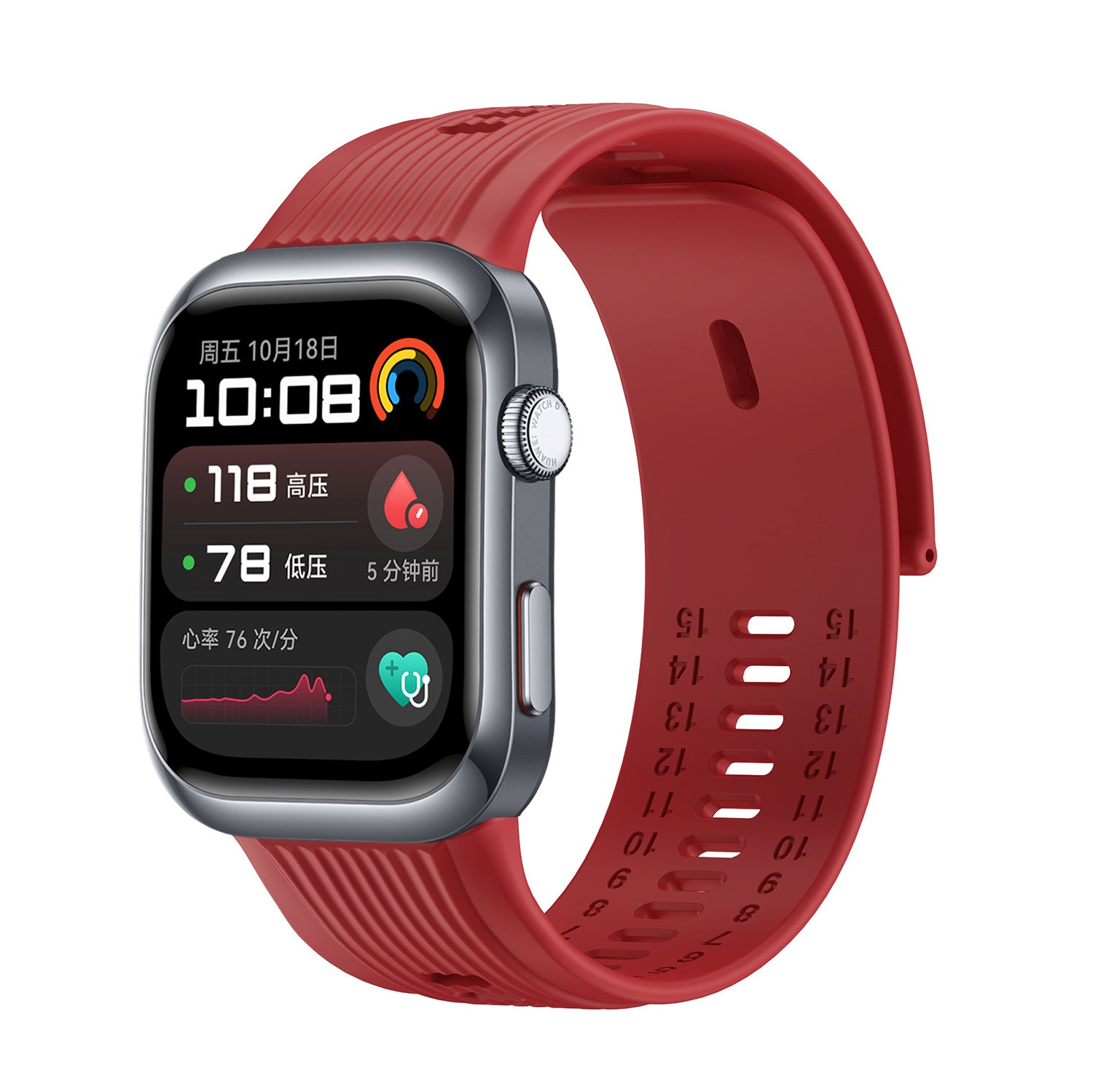 Huawei Watch D2 Silikonarmband (Rot)