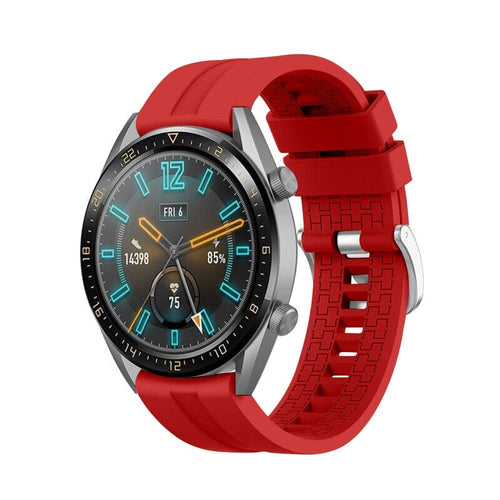 Huawei Watch GT 5 Pro - 46mm Silikonarmband 'Extreme' (Rot)