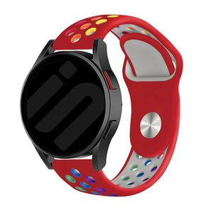 Huawei Watch GT 7 Pro Sport Strap (Red/Colourful)