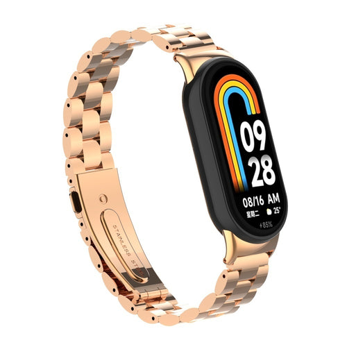 Xiaomi Smart Band 10 Stahlarmband (Roségold)
