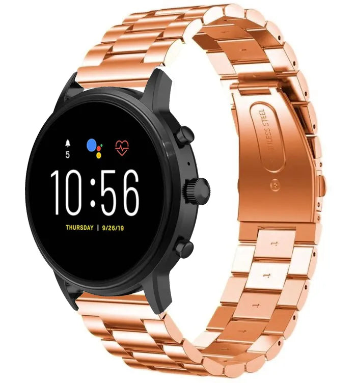 Fossil Gen 4 Explorist (HR) Stahlarmband (Roségold)
