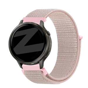 Bandz Garmin Bounce 2 Nylon Loop Armband (Roségold)