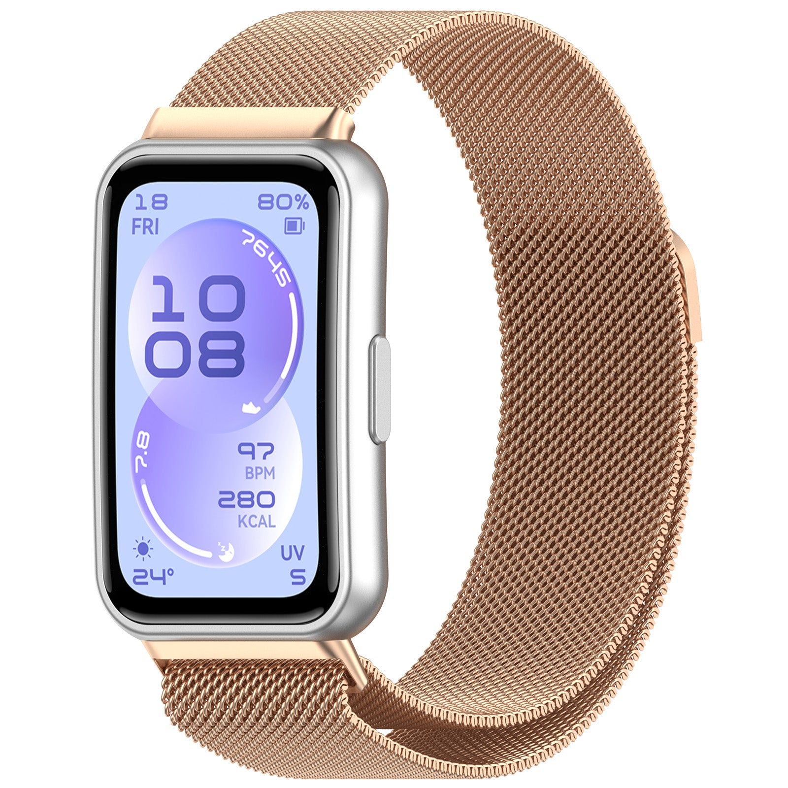 Huawei Band 11 Milanese Armband (Roségold)