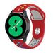 Samsung Galaxy Watch 4 40mm Sport Strap (Red/Rainbow)