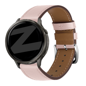 Bandz Garmin Forerunner 265s Lederarmband 'Deluxe' (Rosa)