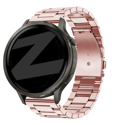 Bandz Garmin Approach S42 Steel Strap 'Classic' (Pink)