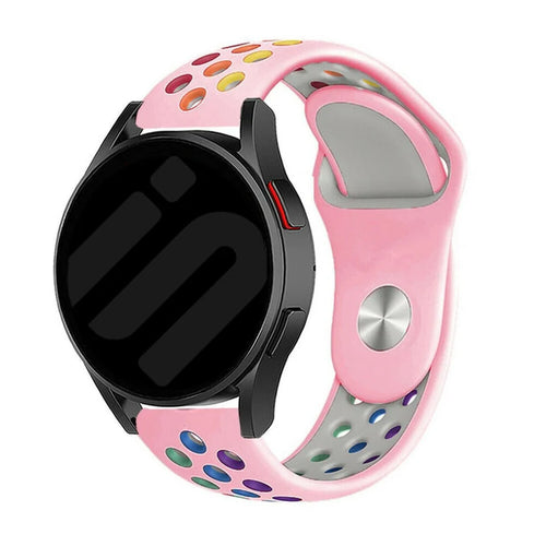 Amazfit Bip 5 Sport Strap (Pink/Colourful)