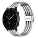 Amazfit GTR 2 Edelstahl-Armband (Silber/Schwarz)