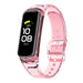 Samsung Galaxy Fit 2 sonnenverfärbendes Kristallband (Transparent-Pink)