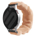 Samsung Galaxy Watch 7 - 40mm Scrunchie Strap (Orange-Beige)