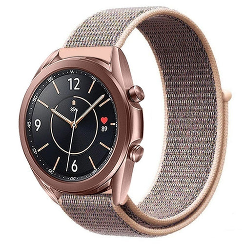 Nylon Strap, on a watch, 3/4 front view