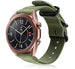 Samsung Galaxy Watch 3 41mm Nylon schnallenband (Grün)