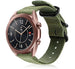 Samsung Galaxy Watch 3 41mm Nylon schnallenband (Grün)