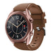 Samsung Galaxy Watch 3 41mm Silikonarmband (Kaffee Braun)