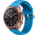 Samsung Galaxy Watch 3 - 41mm Silikonarmband mit Löchern (Hellblau)