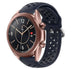 Samsung Galaxy Watch 3 - 41mm Silikonarmband mit Löchern (Dunkelblau)