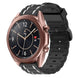 Samsung Galaxy Watch 3 41mm Schnalle Sport Amrband (Schwarz/Weiß)