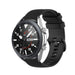 Samsung Galaxy Watch 3 45mm Luxus Silikonarmband (Schwarz)