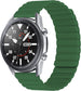 Samsung Galaxy Watch 3 45mm Magnetisches Silikonarmband (Grün)