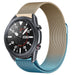 Samsung Galaxy Watch 3 45mm Milanese-Armband (Blau/Gold)