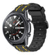 Samsung Galaxy Watch 3 45mm Sportschnallenarmband (Schwarz/Gelb)