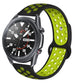 Samsung Galaxy Watch 3 45mm Sportarmband (Schwarz / Gelb)