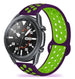 Samsung Galaxy Watch 3 45mm Sportarmband (Lila / Grün)
