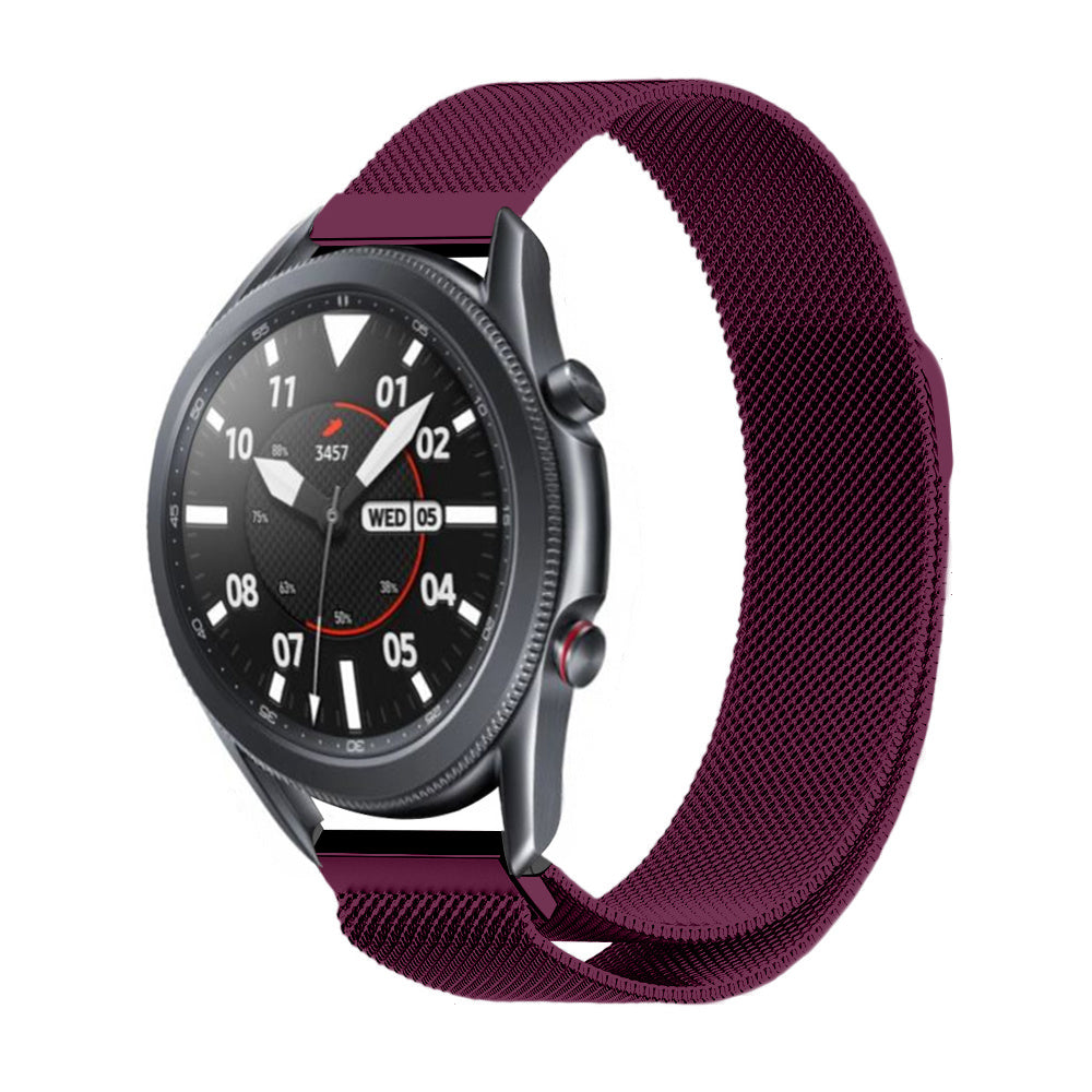 Samsung Galaxy Watch 3 45mm Milanese Armband (Lila)