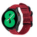 Samsung Galaxy Watch 4 - 40mm Nylon-Schnallenarmband (Rot)