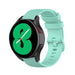Samsung Galaxy Watch 4 40mm Luxus-Silikonarmband (Aqua)
