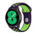 Samsung Galaxy Watch 4 - 40mm Sportarmband (Lila/Grün)