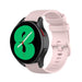 Samsung Galaxy Watch 4 44mm Luxus-Silikonarmband (Rosa)