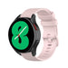Samsung Galaxy Watch 4 44mm Luxus-Silikonarmband (Rosa)