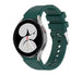 Samsung Galaxy Watch 4 (44mm) Silicone Strap Perfect Fit (Pine Green)