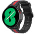 Samsung Galaxy Watch 4 44mm Special Edition Band (Schwarz/Rot)