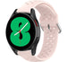 Samsung Galaxy Watch 4 - 44mm Silikonarmband mit Löchern (Rosa)
