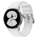 Samsung Galaxy Watch 4 - 44mm Silikonarmband (Weiß)
