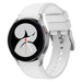 Samsung Galaxy Watch 4 - 44mm Silikonarmband (Weiß)