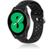Samsung Galaxy Watch 4 - 44mm Silikonarmband mit Löchern (Schwarz)