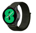Samsung Galaxy Watch 4 - 44mm Nylonarmband (Dunkelgrün)