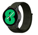 Samsung Galaxy Watch 4 - 44mm Nylonarmband (Dunkelgrün)