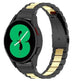 Samsung Galaxy Watch 4 - 44mm Stahlgliederband (Schwarz/Gold)