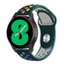 Samsung Galaxy Watch 4 - 44mm Sportarmband (kieferngrün/Bunt