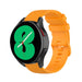 Samsung Galaxy Watch 4 44mm Luxus-Silikonarmband (Orange)