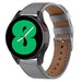 Samsung Galaxy Watch 4 - 44mm Lederarmband (Grau)