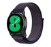 Samsung Galaxy Watch 4 44mm Nylon Strap (Purple/Blue)