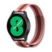 Samsung Galaxy Watch 4 44mm Milanese Strap (Red/Pink)