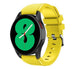 Samsung Galaxy Watch 4 44mm Silicone Strap with Buckle (Yellow)