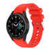 Samsung Galaxy Watch 4 Classic 46mm Silikonarmband (Hellrot)