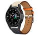 Samsung Galaxy Watch 4 Classic 46mm Leder-Armband (Weiß/Dunkelblau)